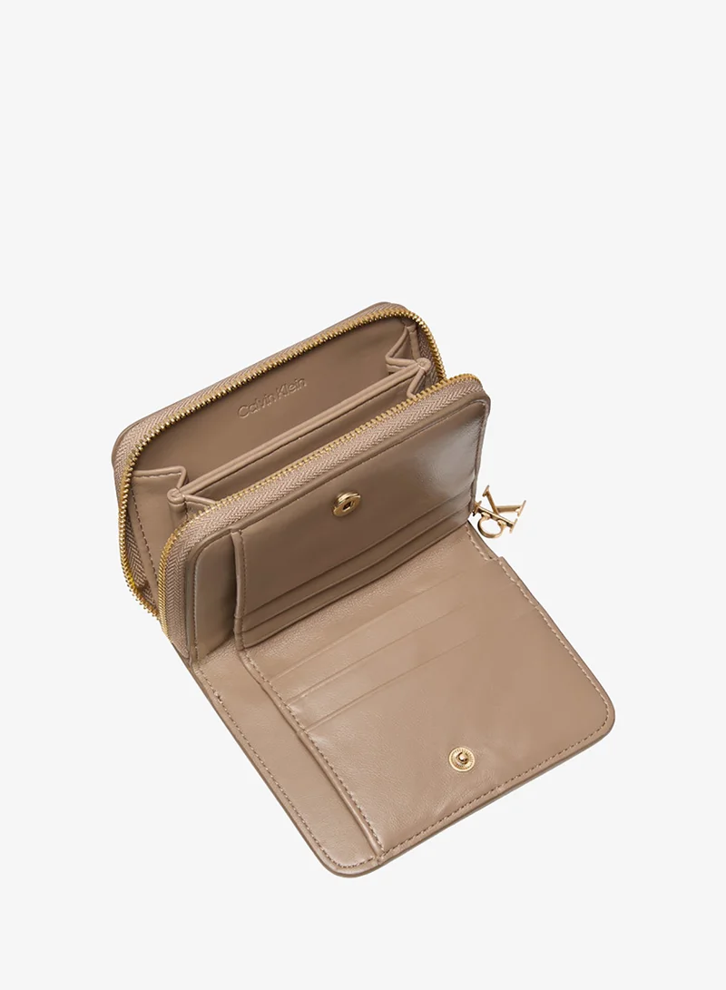 CALVIN KLEIN  Zip Around Flap Wallet for Women | Best Price UAE